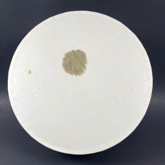 Bvlgari EMPTY Ivory Round Perfume Gift Box Ribbon Luxury Designer Storage READ - Picture 4 of 16